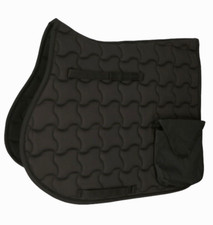 Wanderreitschabracke Laguna mit großen  Seiten Packtaschen VSS schwarz FULL