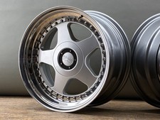 4orig OZ FUTURA 8,5 10x17 Zoll 3tlg Felgen wheels rims BMW M3 M5 E34 E31 E32 E36