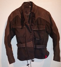 Polo Motorrad Damen Leder/Textiljacke   "Mohawk"  inkl. Protektoren, schwarz, XS