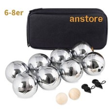 Boule set 8er metallkugeln - boule, 6-8er