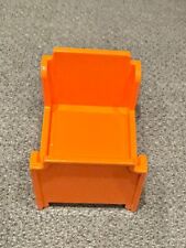 Lego Duplo Kinderbett Bett orange für Puppenhaus Spielhaus