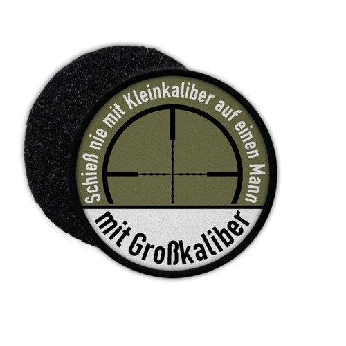Patch schieß nie mit - patch,