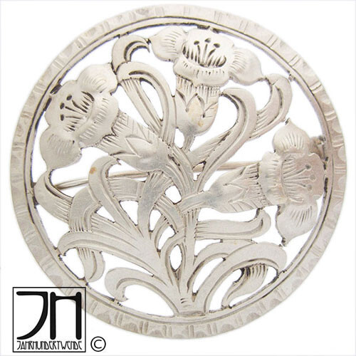 Vintage silber brosche - vintage,
