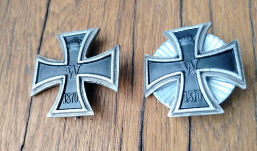 Eisernes kreuz 1870 set - eisernes,