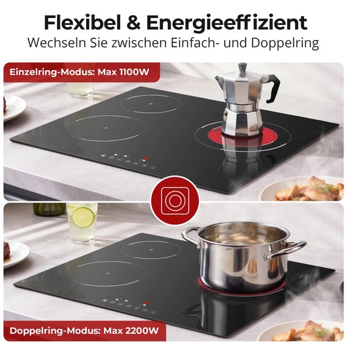 Glaskeramikkochfeld platten - 3,
