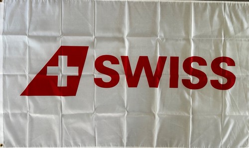 Swiss fahne flugzeug - swiss,
