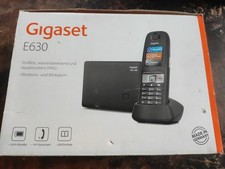 Gigaset E630 Schnurlos-Telefon, Schwarz, Festnetz