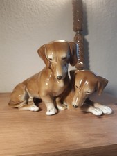 DACKEL Hund porzellan figur