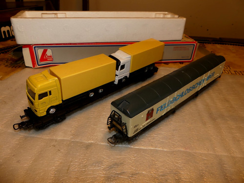Güterwagen lima lkw - güterwagen, h0