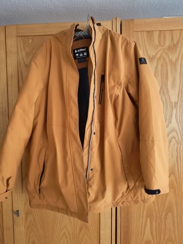 Warme winterjacke orange - warme,
