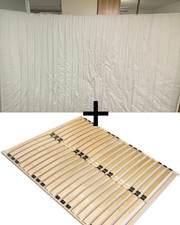 WOODRAM Lattenrost 180x200cm + Matratze mit keinen bis sehr wenig Gebrauchspuren
