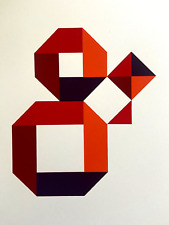 ANTON STANKOWSKI -  FARBSIEBDRUCK - KONKRETE, KONSTRUKTIVE KUNST - 1993