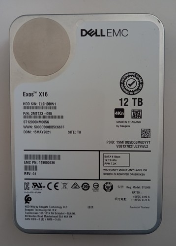 Dell emc exos - emc, 12tb