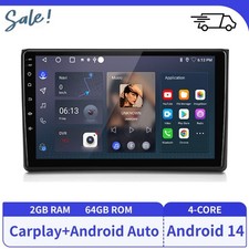 Android 14 Carplay Autoradio Für Audi A4 S4 RS4 B6 B7 GPS Navi DAB+ SWC BT 2+64G