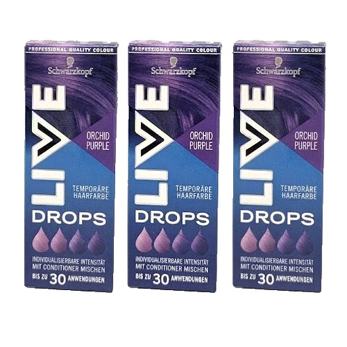 3er pack schwarzkopf - schwarzkopf, drops
