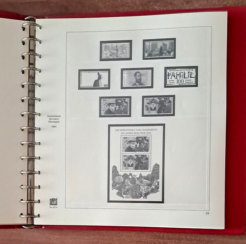 Leeres vordruckalbum bund - leeres,