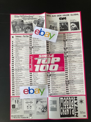 Musikmarkt charts poster - musikmarkt,