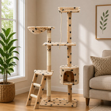 150cm katzen kratzbaum sisal - 150cm,