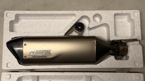 Akrapovic titan endstück - titan, bmw