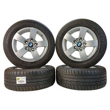 Sommerräder Original BMW 5er 7Jx16Zoll IS20 LK5x120 Style 242 6777345 Dunlop 6mm
