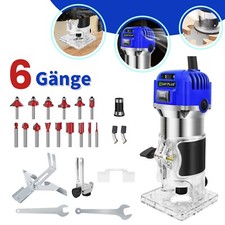 2000W Tischfräsmaschine Elektrische Holz Oberfräse Oberfräse Kantenfräse 6 Gänge