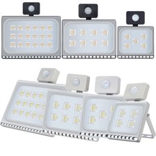 LED Fluter mit Bewegungsmelder 10W 30W 50W 100W Lampe Außen Strahler Ultra dünn