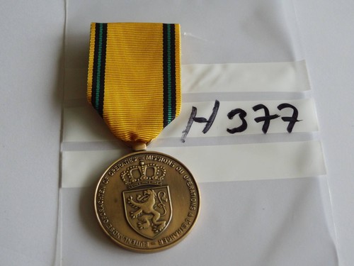 Orden belgien einsatzmedaille - belgien,