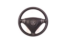 Lenkrad Mercedes Benz C-Klasse W203 Coupe Leder Sportlenkrad Airbaglenkrad KFZ