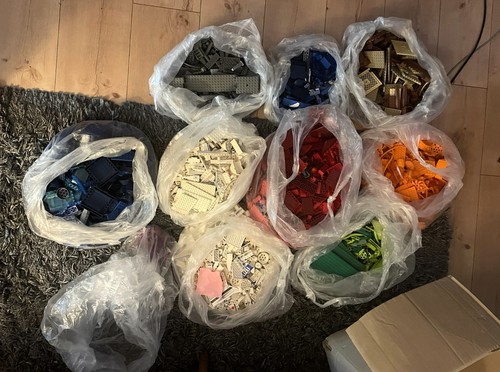 Lego teile sortiert - teile, in