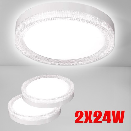 2x24w led deckenlampe - led,
