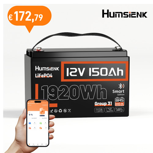 12v 150ah 1920wh lifepo4 - 1920wh, akku