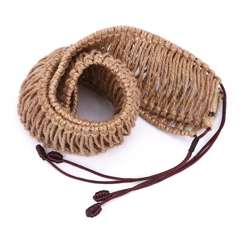 Drum wrapped braided rope - wrapped,