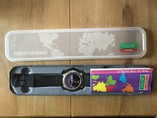 United Colors of Benetton by BULOVA Uhr Time of the World 1993 in OVP Rarität