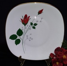 Winterling röslau Bavaria goldrand Rosendekor Kuchenteller, Teller S 93