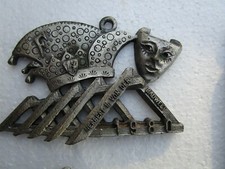 1 alter Feuerio von 1980 Bauwelt  Faschings Karnevals Orden Fasnacht Katze Maske