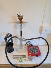 Shisha - Wasserpfeife - Hookah von THE HOOKAH inkl. Ascheschale, Grillanzünder