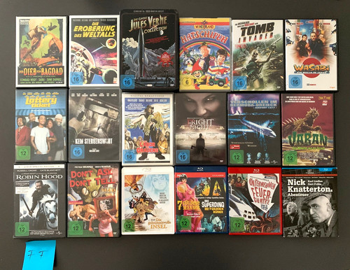 Bluray dvd sammlung - ff, /