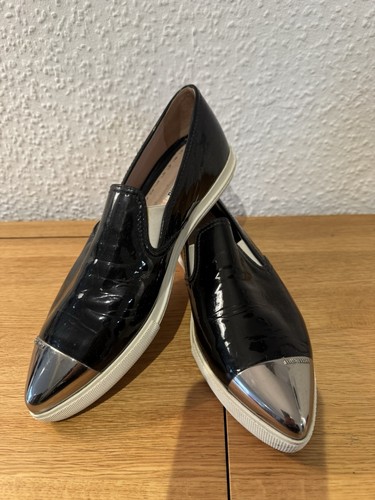 Miu skipper lackleder - miu,