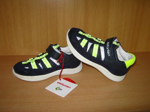 Elefanten leder sandalen - elefanten,