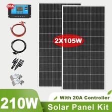 210W Solar Panel Kit 20A PWM