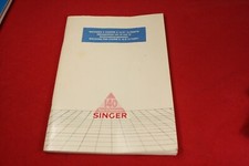 Bedienungsanleitung, Gebrauchsanleitung  Nähmaschine Singer 140 (3-sprachig)
