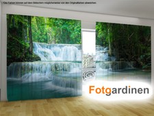 Fotogardinen "Wasserfall"