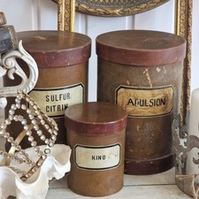 3 x hohe Apotheker Dose