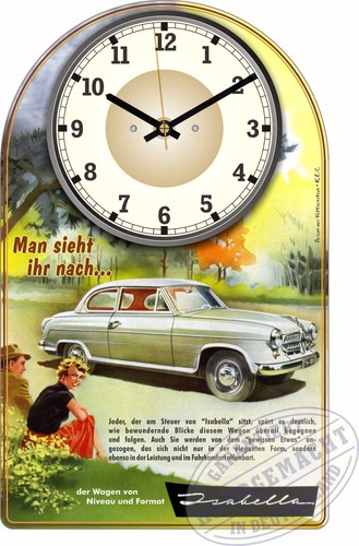 Oldtimer wanduhr motiv - oldtimer,