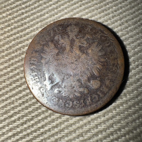 1859 austrian kreuzer - austrian, 1