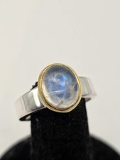 Mondstein Ring 925 Sterling