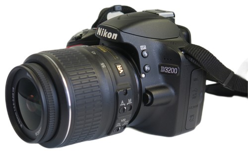 Nikon d3200 mit 55mm vr - d3200,