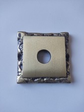 Klingelschild massiv  Messing