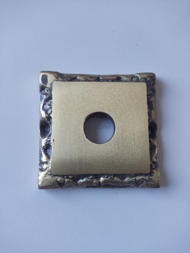 Klingelschild massiv messing - ,