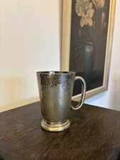 Antiker Krug Becher Versilbert